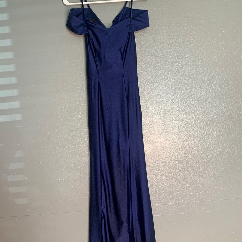 Blue formal dress/ Prom
